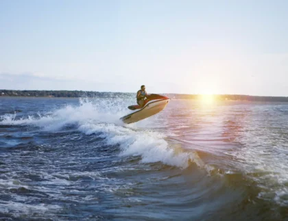 GK Palms Resort The best view is on a jet ski